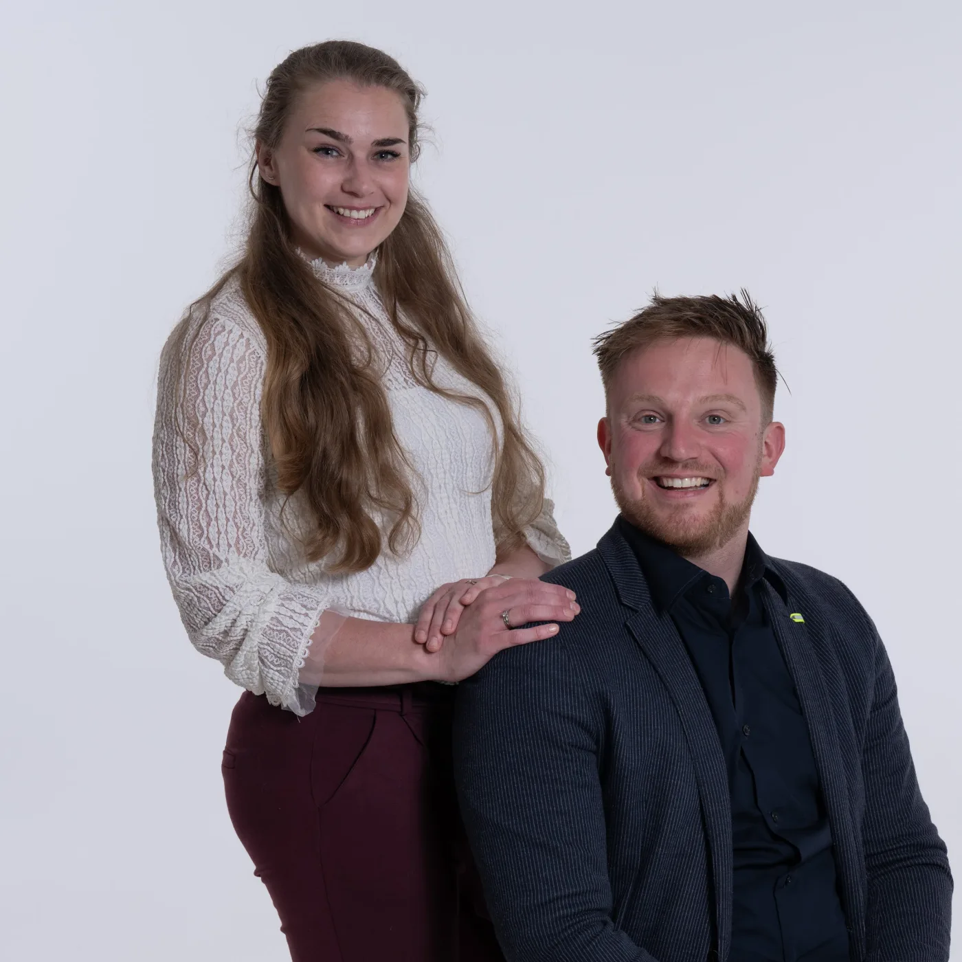 Maaike Hiemstra en Brian Beuker, algemeen managers
