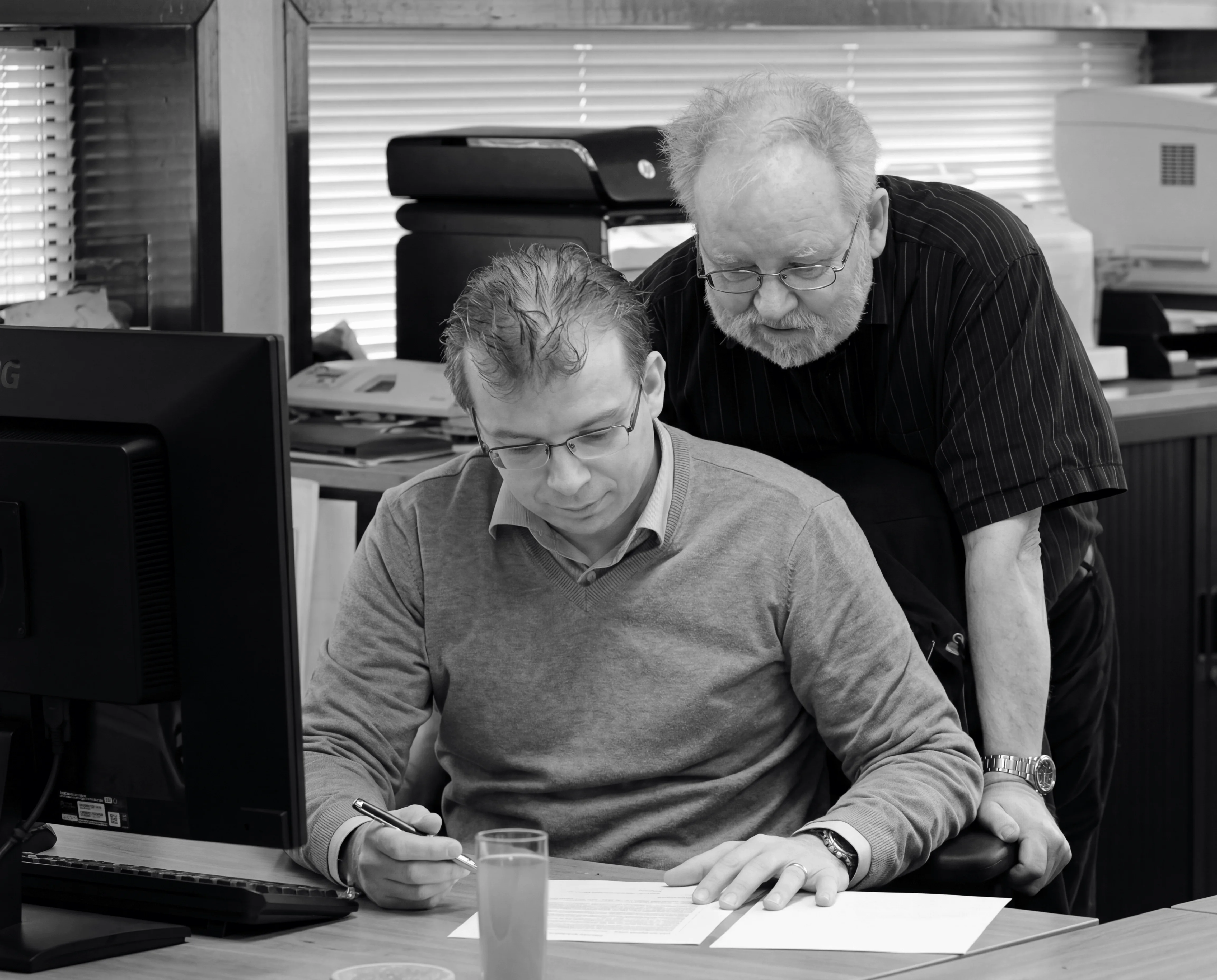 Pascal en John Laan — de oprichters van Administratiekantoor J. Laan